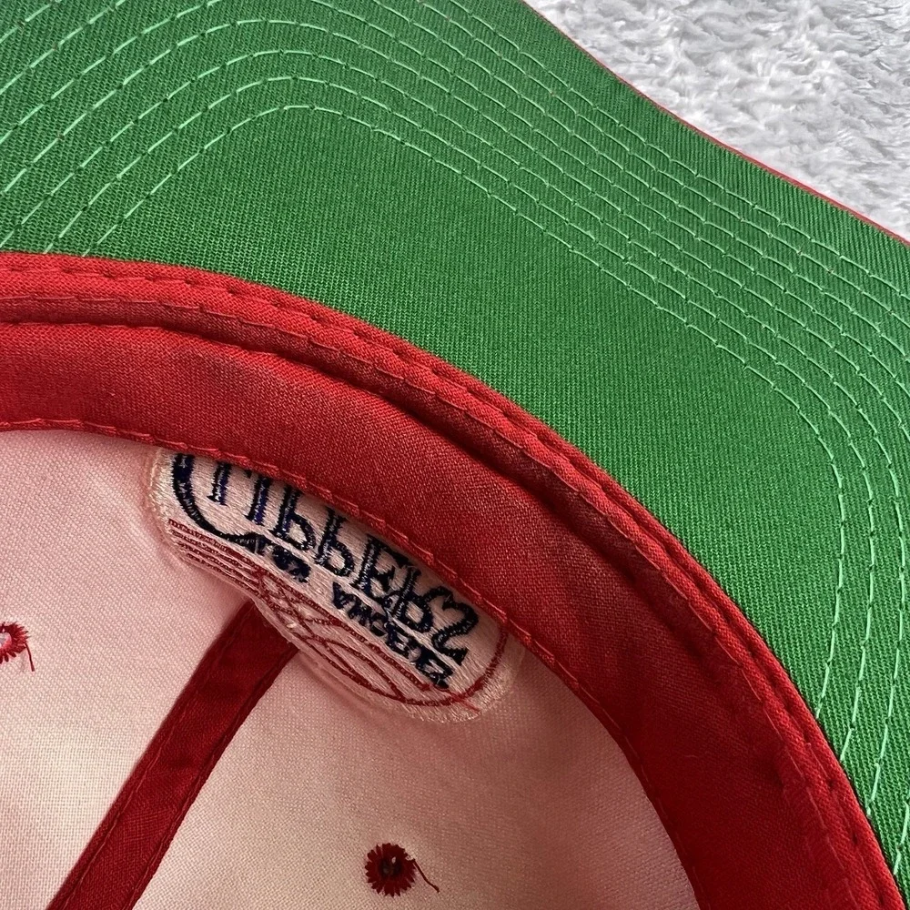 Vintage Los Angeles Clippers G Cap Snapback Hat NBA Made In Korea Red Green Bill
